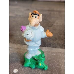 Wendy's 1990 Alf toy figure crocodile armor
